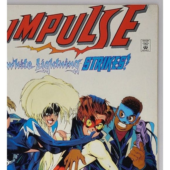 Impulse 4 DC Comics 1995 VG Mark Waid Humberto Ramos - Picture 7 of 14